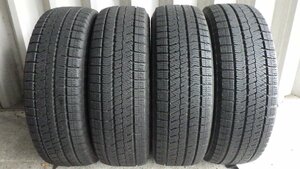 2019年製 9分山前後 ブリヂストン ブリザックVRX2 195/65R15 中古４本セット 051216