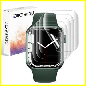 【在庫処分】DIKESHGU Apple Watch Series 7/8/9 用フィルム 45mm Apple Watch 7/