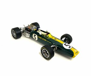 TEAM LOTUS 49 ロータス #5 grand prix グランプリ 塗装 組立済み 模型 置物 クルマ 車 ミニカー