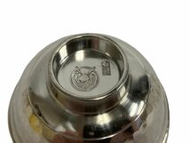 本錫製 酒器 酒 おちょこ お猪口 カップ 徳利 2箱14点セット 共箱 錫_画像5