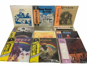 DEEP PURPLE ディープパープル RAINBOW レインボー LP ライブインジャパン 他 12枚 まとめ レコード 音楽 レトロ コレクション