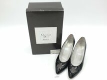 【z24943】 Christian Dior ディオール ハイヒール パンプス 6 1/2　約23.5cm 箱付き 格安スタート_画像1