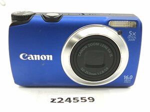 【z24559】 Canon キャノン PowerShot A3300 IS パワーショット コンパクトデジタルカメラ 動作確認済み