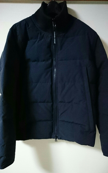 新品 未使用 正規品 18AW CANADA GOOSE WOOLFORDJACKET カナダグース ウールフォードジャケット 3807M navy Lサイズ