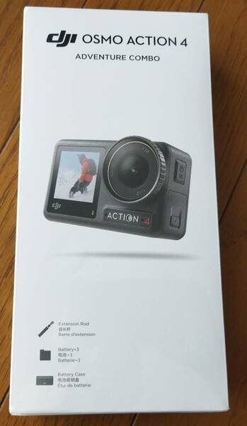 [新品未開封] DJI アクションカメラ Osmo Action 4 アドベンチャー コンボ 【国内正規品】