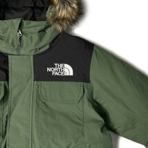 1円～!売切!【正規新品】THE NORTH FACE◆MCMURDO BOMBER JACKET マクマードボンバー ダウンジャケット US限定 防寒(L)カーキ 190122-175_画像4