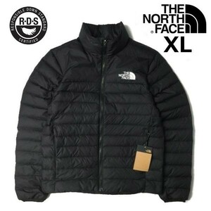 1円～!売切!【正規新品】THE NORTH FACE FLARE DOWN JACKET2 ダウンジャケット フレアダウン US限定 軽量 RDS パッカブル(XL)黒 190122-85