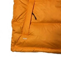 1円～!売切!【正規新品】THE NORTH FACE 1996 RETRO NUPTSE VEST ダウンベスト ヌプシ US限定 RDS パッカブル(XL)オレンジ 黒 190122-110_画像5