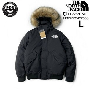 1円～!売切!【正規新品】THE NORTH FACE◆GOTHAM JACKET ダウン ゴッサムジャケット US限定 高品質 RDS認証 550 撥水 防寒(L)黒 190122-175