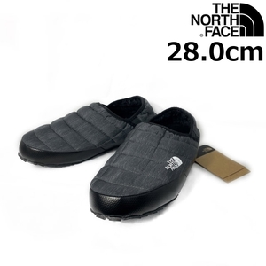 1円～!売切!【正規新品】THE NORTH FACE◆THERMOBALL TRACTION MULE V モックシューズ US限定 ヌプシ 防寒(US10/28.cm)グレー 黒 200703-30