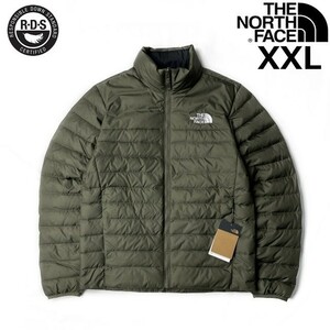 1円～!売切!【正規新品】THE NORTH FACE◆FLARE DOWN JACKET 2 ダウンジャケット フレアダウン US限定 軽量 RDS認証(XXL)カーキ 190122-90