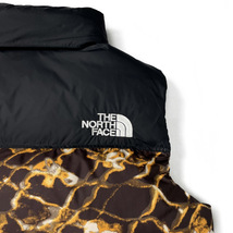 1円～!売切!【正規新品】THE NORTH FACE◆1996 RETRO NUPTSE VEST ダウンベスト ヌプシ US限定 2023最新 パッカブル(3XL)茶 総柄190122-115_画像9