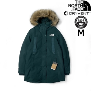 1円～!売切!【正規新品】THE NORTH FACE◆W NEW OUTERBOROUGHS PARKA ダウンコート US限定 RDS DRYVENT 撥水 防寒(M)緑 190122-250