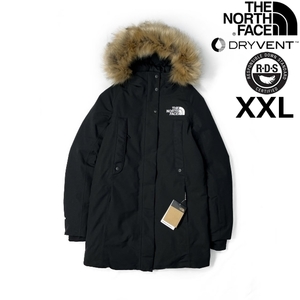 1円～!売切!【正規新品】THE NORTH FACE◆W NEW OUTERBOROUGHS PARKA ダウンコート US限定 RDS DRYVENT 撥水 防寒(XXL)黒 190122-250