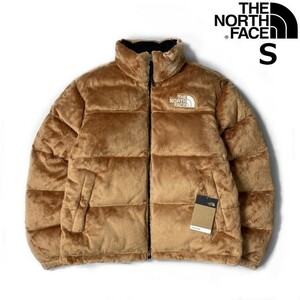 1円～!売切!【正規新品】THE NORTH FACE◆VERSA VELOUR NUPTSE JACKET ダウン ヌプシ US 限定 ベロア ファー 日本未発売(S)茶② 190122-180