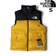 1円～!売切!【正規新品】THE NORTH FACE◆1996 RETRO NUPTSE VEST ダウンベスト ヌプシ US限定 2023最新 キャンプ(S)黄 190122-115_画像1