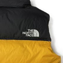 1円～!売切!【正規新品】THE NORTH FACE◆1996 RETRO NUPTSE VEST ダウンベスト ヌプシ US限定 2023最新 キャンプ(S)黄 190122-115_画像9