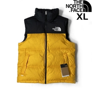 1円～!売切!【正規新品】THE NORTH FACE◆1996 RETRO NUPTSE VEST ダウンベスト ヌプシ US限定 2023最新 キャンプ(XL)黄 190122-115