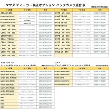 日産バックカメラ から 社外ナビ 変換 ホンダ 日産 マツダ ダイハツ スズキ クラリオン 対応 RCA004H 同機能 DOP ナビ waKo06b_画像6