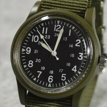 MIL-W-46374 GG-W-113 レプリカ ミリタリーウォッチ US 米軍 ベトナム NATOベルト TIMEX HAMILTON_画像2