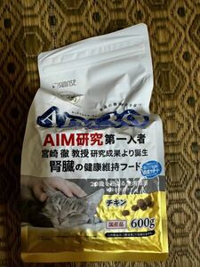 1円〜・3ケース出品！AIM30 20歳を迎える室内猫用　腎臓の健康ケア 600g D22