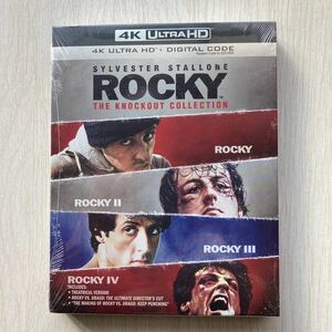 新品　ロッキー ザ・ノックアウト・コレクション 4K UHD 日本語有り　輸入版　北米版 Rocky : シルヴェスター・スタローン