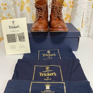 Tricker's2508MARRON7.5(26.0cm) 超美品