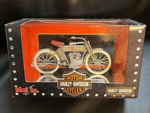 1/18 ハーレーダビッドソン HARLEY-DAVIDSON 1909 TWIN 5D V-TWIN アメリカン ミニカー Maistoマイスト クラシックバイク 模型 完成品