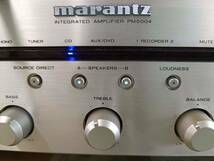 Marantz マランツ PM5004 プリメインアンプ リモコン付き 2系統スピーカー対応 HiFiアンプ_画像3