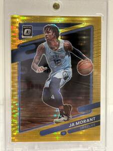 【10枚限定】NBA 2021-22 Panini Donruss Optic Basketball Ja Morant gold Pulsar (Grizzlies) ジャ・モラント