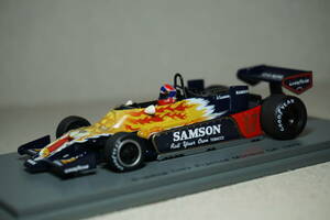 1/43 タバコデカール モナコ ラマース spark Shadow DN9 cosworth DFV #17 Lammers 1979 Monaco シャドウ ライオン SAMSON サムソン lion