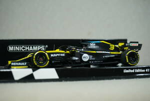 1/43 リカルド オーストリア MINICHAMPS Renault R.S.20 #3 Ricciardo 2020 Austrian ルノー スポール sport RS20 RS.20 インフィニティ DP