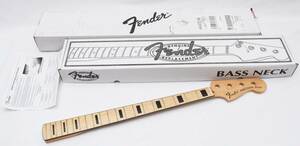 新品 0992010921 Fender Classic Series 70's Precision Bass Neck, 20 Medium Jumbo Frets, Block Inlay, Maple フェンダー 純正パーツ