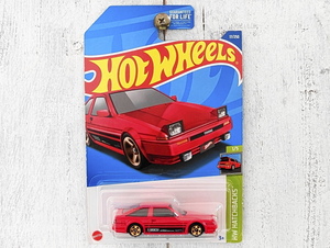 ■トヨタ ＡＥ８６ スプリンター トレノ TOYOTA AE86 SPRINTER TRUENO ハチロク 赤 JDM■*難 2022 US版 HOT WHEELS ホットウィール