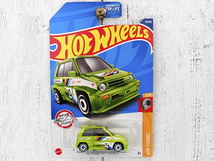 ■ホンダ シティ ターボ ２ '85 HONDA CITY TURBO II 緑 JDM■2022 US版 HOT WHEELS ホットウィール_画像1