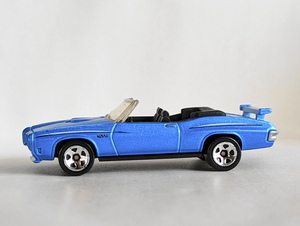 ▽1/64 LOOSE ジャンク▽ポンティアック ＧＴＯ '70 PONTIAC GTO 青▽2008 HOT WHEELS ホットウィール