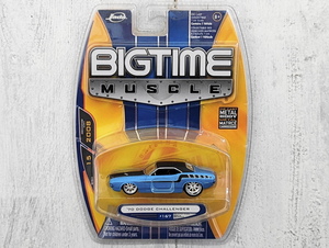 JD■ダッジ チャレンジャー '70 DODGE CHALLENGER 青■*難 BIGTIME MUSCLE JADA TOYS ジェイダ