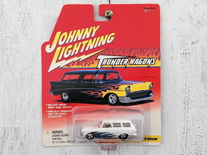 JL■カスタム ランブラー ワゴン CUSTOM RAMBLER WAGON 白■THUNDER WAGONS Johnny Lightning ジョニーライトニング