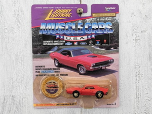 JL■ＡＭＣ ジャベリン '72 AMC JAVELIN 赤■*難 MUSCLE CARS U.S.A Johnny Lightning ジョニーライトニング