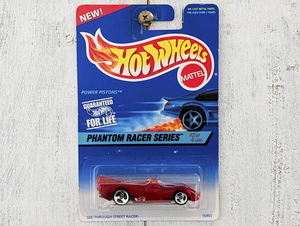 パワー ピストン POWER PISTONS 赤クリアー■*難 1997 US版 HOT WHEELS ホットウィール