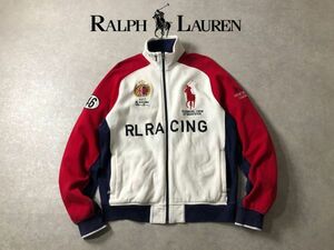 RALPH LAUREN●ビッグポニー刺 RACING トラック ジャケット●ラルフローレン