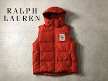 RALPH LAUREN CHAPS●1978USA ワッペン ダウン ベスト●ラルフローレン_画像1