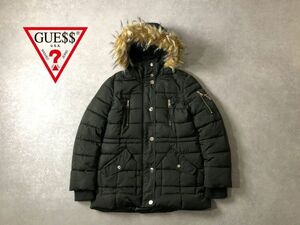 GUESS●二重構造デザイン 中綿パデット ブルゾン ジャケット●ゲス