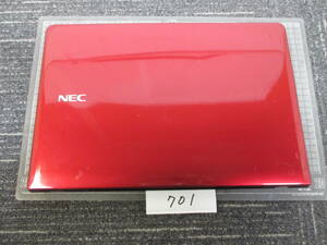 701 　NEC LaVie 　LS350/N 　ＨＤＤレス　　ノートPC　メンテナンス前提