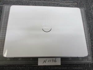 N1136 　DELL inspiron ・1525　ＨＤＤレス　　ノートPC　メンテナンス前提