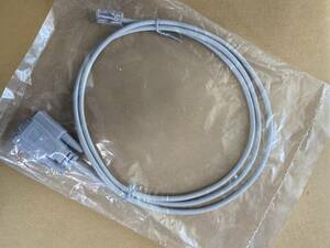 ◆【未使用品】コンソールケーブル RJ-45/D-SUB9ピン Cisco NEC IX2000/IX3000シリーズ 機器添付品 1.5m 送料無料 純正 未使用新品◆