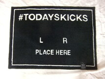 【新品】MAGIC STICK TAG MAT TODAY SKICKS BLACK 玄関マット マジックスティック nike スニーカー エアジョーダン_画像1