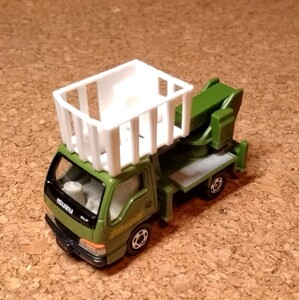 トミカ[メガトンダンプとあそぼう! 建設車両セット 高所作業車 緑色 ny]