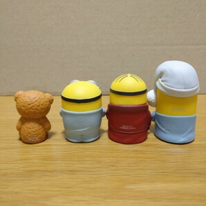 sofubi minion minions ミニオン ミニオンズ マスコット フィギュア ソフビパペット コレクション セット 置物 ソフビ figure bob ボブ ②の画像6