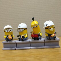 minions minion フィギュア セット ミニオンズ ミニオン 作業員 工場 現場 figure コレクション マスコット パン 飾り bread collection_画像1